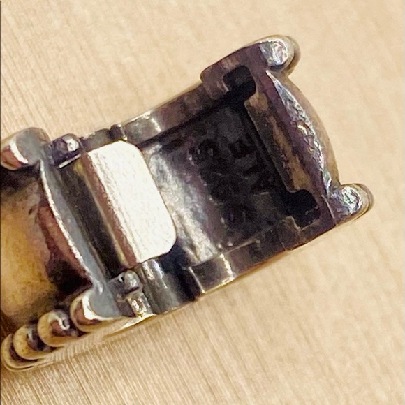 EUC Pandora 790267 Sterling Silver Beveled Clip Charm - Picture 8 of 9